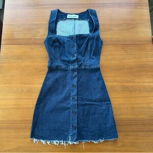 Reformation Lars Denim Dress